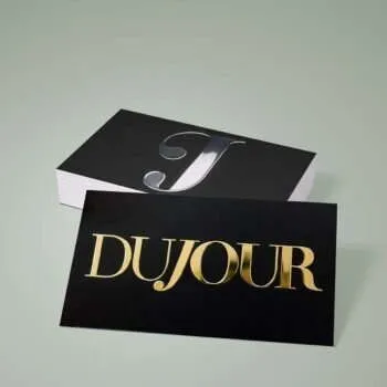 Luxury Foil Raised Business Cards