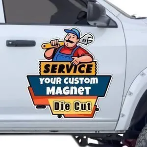 Custom Shape Car Magnets (30mil)