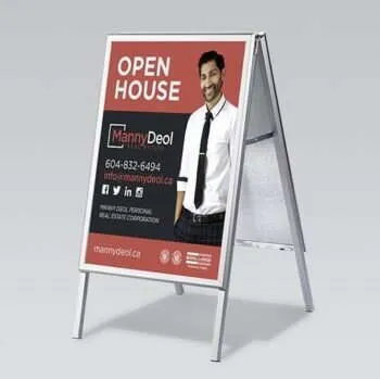 A-Frame Signs - Foldable Advertising Signs