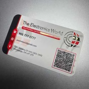 Luxury Spot UV Raised Business Cards