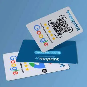 Social Media Review Card – Boost Reviews, Likes, and Engagement!